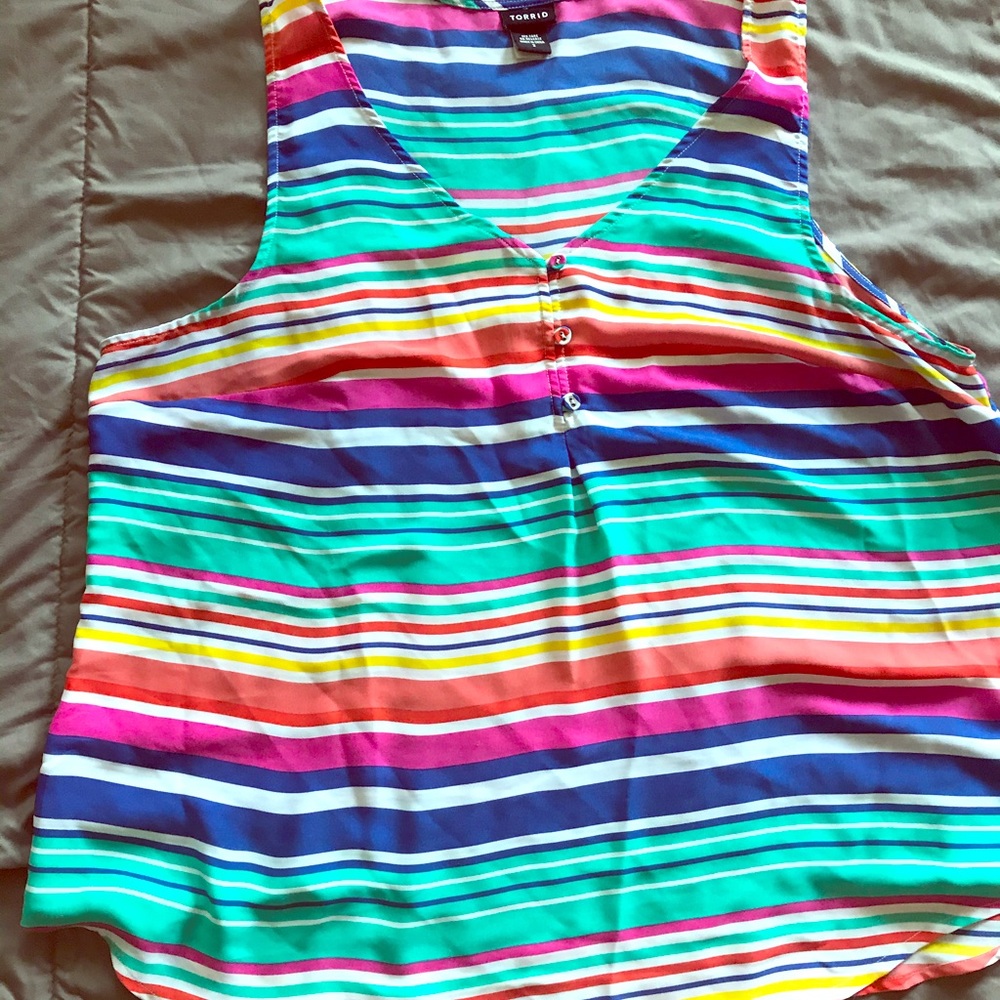 Sleeveless Torrid Blouse